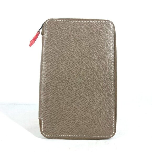 HERMES Zip Around Agenda SilkyDailyGM System Planner Case Notebook cover - Picture 1 of 15